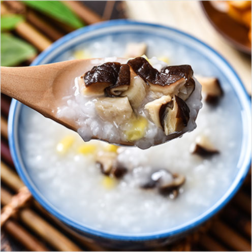 香菇鸡肉粥